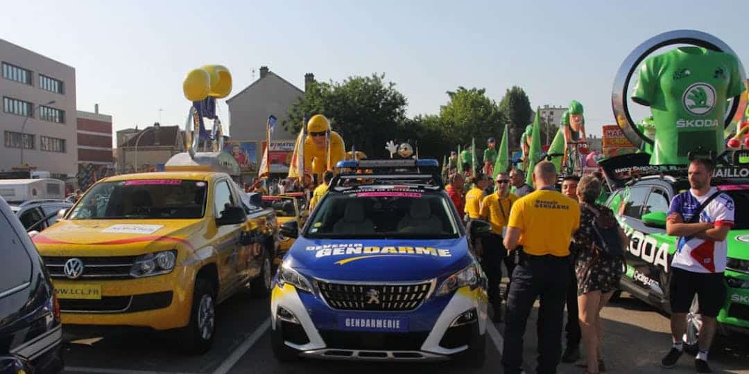 L’Essor sur la route du Tour de France avec les gendarmes ( Vidéo)