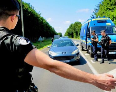 Des contrôles réalisés par les gendarmes dans la Vienne, en amont des manifestations anti-bassines interdites, mais prévues dans la région les 19 et 20 juillet 2024. (Photo: Préfecture de la Vienne)