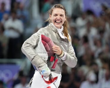 Manon Apithy-Brunet vise une seconde médaille d'or lors de l'épreuve de sabre par équipes (photo CNOSF/ KMSP)