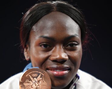 Clarisse Agbégénou visait l'or, elle se contentera du bronze (photo CNOSF KMSP)